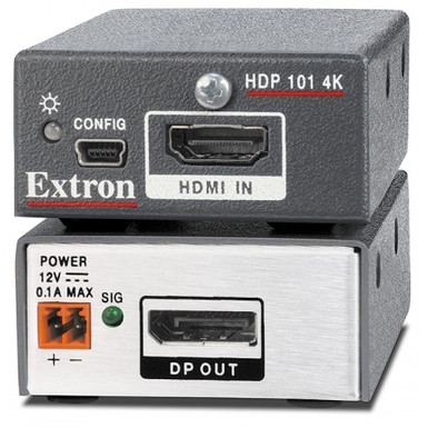 Преобразователь Extron HDMI в DisplayPort, 
HDP 101 4K, 60-1739-01