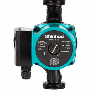 Циркуляционный насос BASIC S, резьбовой, Shinhoo 32-8S 180
